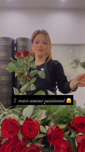 Nombre de roses et leur signification 🌹 #beautiful #cristale #buket #love #fleuriste #bouquet