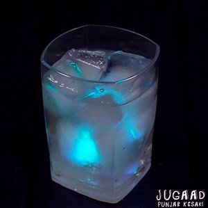 How to Make a Glass with Automatic Lighting | Jugaad