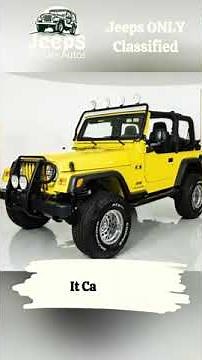 2003 Jeep Wrangler for Sale 🏞️ | Only 35,645 Miles! 🚙