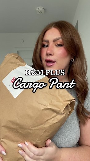 Curvy Girl Approved Cargo Pants from H&M | Plus Size 3X Outfit Haul