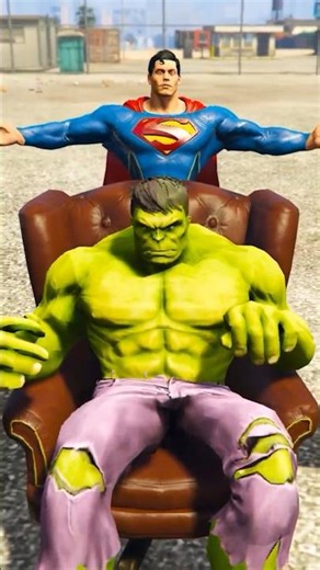 hulk help Spiderman and goku #hulk #spiderman #ironman #goku #gta #thanos