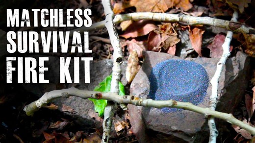Build a Survival Fire Kit That Works Without Matches