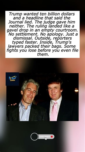 Trump's $10 BILLION Lawsuit Against Wall Street Journal Over Epstein Reporting JUST Got Dismissed 💥
