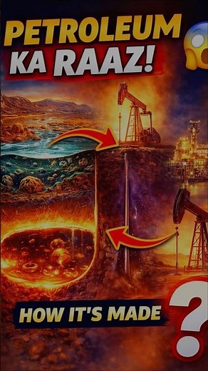 How Petroleum Is Made in 40 Seconds ⛽