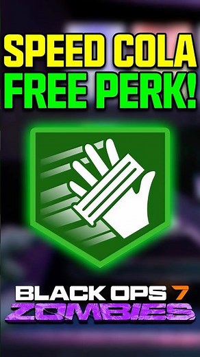 How To Get FREE Speed Cola Perk in Ashes of The Damned (Black Ops 7 Zombies)