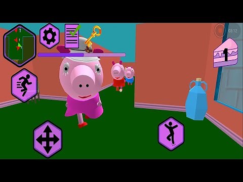 Piggy Neighbor Family Escape Obby House 3D Gameplay Level 25