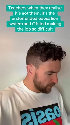 58 reactions | Teachers when they realise it’s not them, it’s the underfunded education system and Ofsted making the job so difficult | ICT with Mr P - Tech to Raise Standards | Facebook