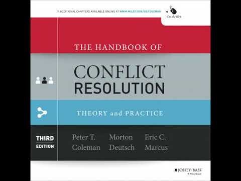 Handbook of Conflict Resolution: Theory and Practice 3rd Edition - Eric C. Marcus
