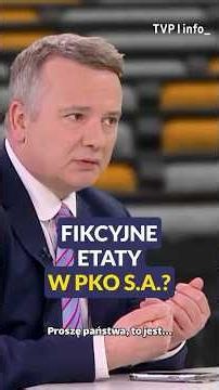 Fake jobs at PKO S.A.? Stankiewicz: he was simply stealing #politics #poland #shorts
