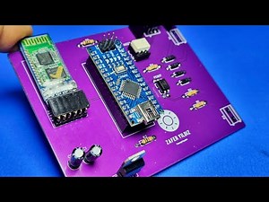DIY Bluetooth AC DIMMER with Arduino | Control Light intensity of AC Light Bulb