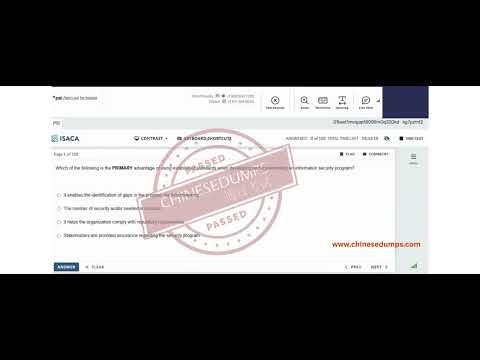Certified Information Security Manager CISM