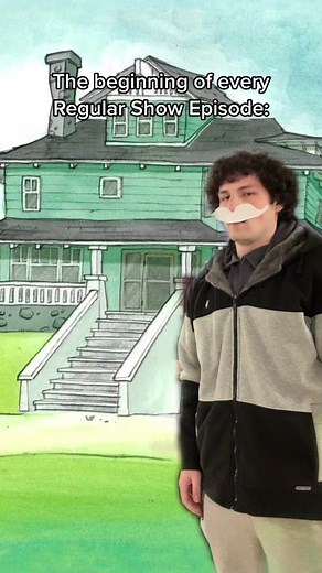 every single episode of regular show be like #regularshow #fyp #viral #greenscreen