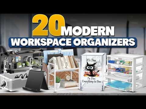 20 Modern Workspace Organizers on Amazon You’ll Wish You Knew Sooner!
