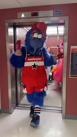 1.6K views · 775 reactions | Today the Washington Wizards wives, girlfriends, and G-Wiz spent the day with our pediatric patients at MedStar Georgetown University Hospital for a special Halloween party! Our kiddos dressed up in their favorite costumes, decorated mini pumpkins, and participated in reverse trick or treating!  #TrustedMedicalTeam | MedStar Health | Facebook