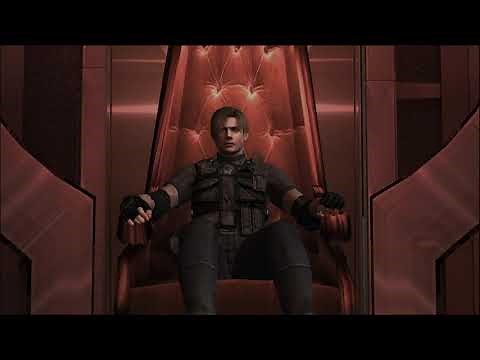 Resident Evil 4: Leon Sits on the Throne