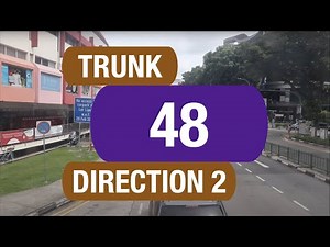 SBS Transit Trunk 48 (Direction 2) | Bus Service Route Visual