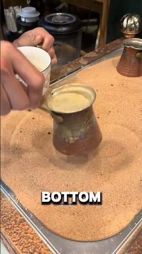 This Ancient Turkish Coffee Method Will Blow Your Mind — Brewed in Hot Sand!