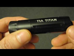 SureFire Titan T1A high end mini pocket flashlight