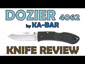 Review of the Dozier 4062 by KA-BAR "Best EDC for $20"?