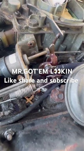 I sprayed it with starting fluid for a easy start #87 442 cutlass￼
