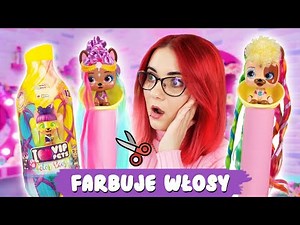PIESKI z DŁUGIMI WŁOSAMI 🐶 ZOSTAŁAM FRYZJERKĄ VIP PETS Color Boost
