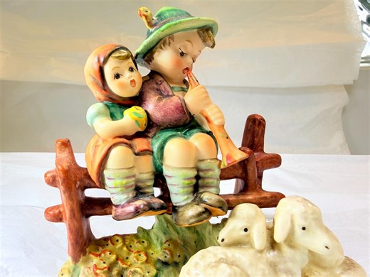 Authentic Goebel Hummel “eventide” HUM 99 – Vintage West Germany Porcelain Figurine TMK-6 - Etsy