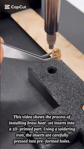 How to install Heat-Set Inserts