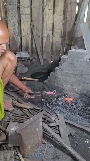 This Primitive Wood Carving Technique Is Insane 😱