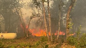 41K views · 405 reactions | #BREAKING FLANAGAN FIRE: Cal Fire confirms 30 acres have burned. Fire crews are battling gusty wind conditions on the fire. Cal Fire says 15 engines, two dozers, four water tenders, and a helicopter are working on getting the flames out. The cause of the fire is under investigation.￼￼ | KRCR News Channel 7 | Facebook