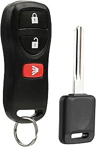Keyless Entry Remote Fob + Ignition Key (fits Nissan Infiniti KBRASTU15 4D-60)