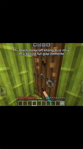 Thử thách Minecraft có full giáp netherite 🤣🤣
