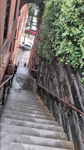 THE EXORCIST STEPS 😰 from the 1973 horror film - The Exorcist. #travel #movies #films #horror