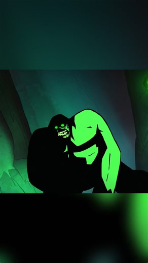 Actually Spear did not become stronger after turning into a zombie#primal #cartoon #fyp #storytime