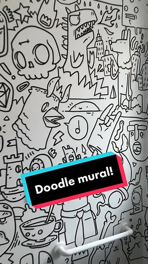 Creative Doodle Mural Ideas for Your Wall!