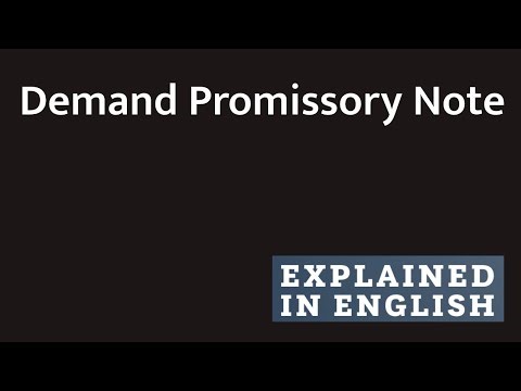 What is a Demand Promissory Note? #banking #bankingcareer #bankingexams #bankingawareness