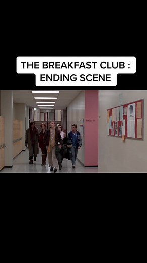 THE BREAKFAST CLUB: ENDING SCENE #thebreakfastclub #movie #80s #foryou #foryoupage #fyp