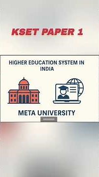 KSET PAPER 1||MCQ's Higher education system in India@Knowledge9world