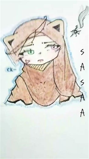 Try something new, Ig || Can't find Sasaa's color🥲 || ib: trend #fypシ #art #coloring