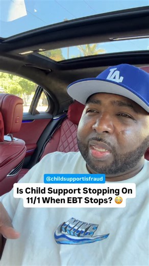 If EBT benefits stop November 1st, shouldn’t child support enforcement stop as well? #childsupportisfraud | TJ Tillman