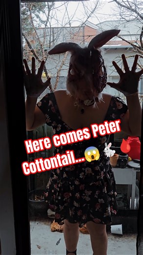 Here comes Peter Cottontail...😱🐇🩸