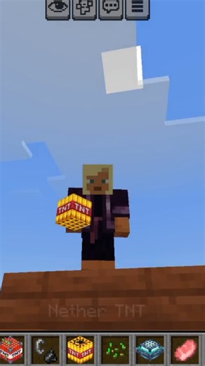 Minecraft TNT Explosion 💥 #minecraft #tntexplosion #gamer #livestreamtiktokeffects