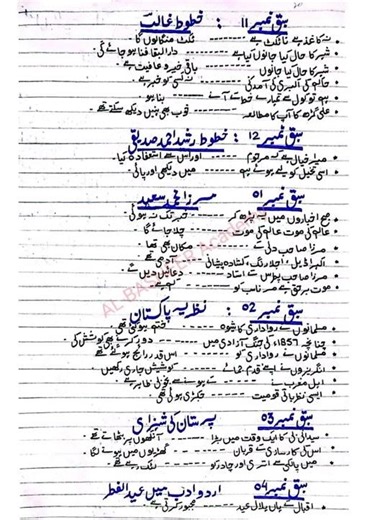 10th class Urdu complete ✅ guess paper 📜 ✅✅