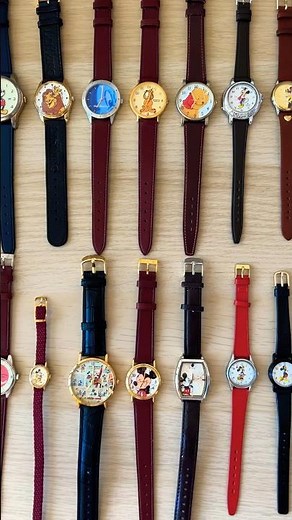 Vintage Mickey Mouse Disney Watches | Rare Disney Watch Collection Memorabilia