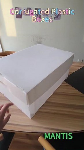Corrugated Plastic Sheet #CorrugatedPlasticBox #ReusablePackaging #EcoFriendlySolutions #PlasticBox