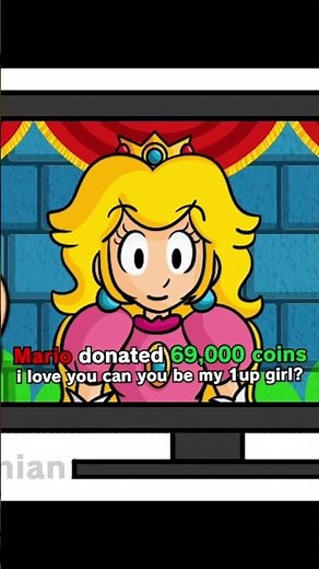 When Mario is a SIMP