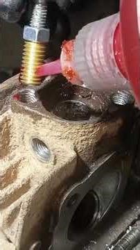 Thread repair and replacement #craftsmanship