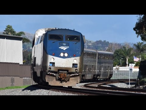 Amtrak 78 Surfline Chase - San Juan to San Diego - Good K5LA!