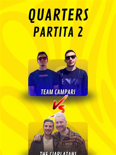 NEDLEAGUE 2025 QUARTERS - TEAM CAMPARI VS THE CIARLATANS 2 #tiktok #perte #instagram #nedilpollo #nedleague