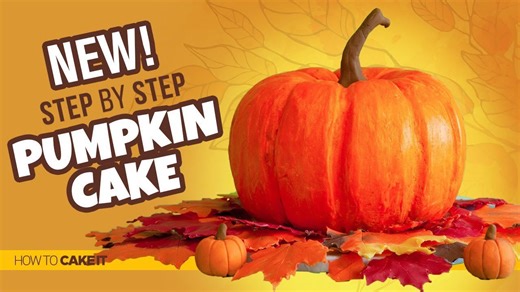 How to Make a Pumpkin Cake with Buttercream This Halloween