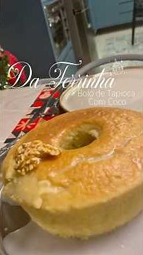 Bolo de Tapioca com Coco Da Terrinha